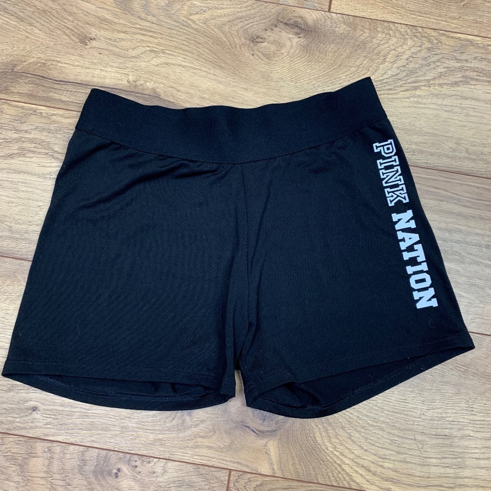 Pink by Victoria Secret spandex shorts